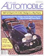 Collectible Automobile Cover